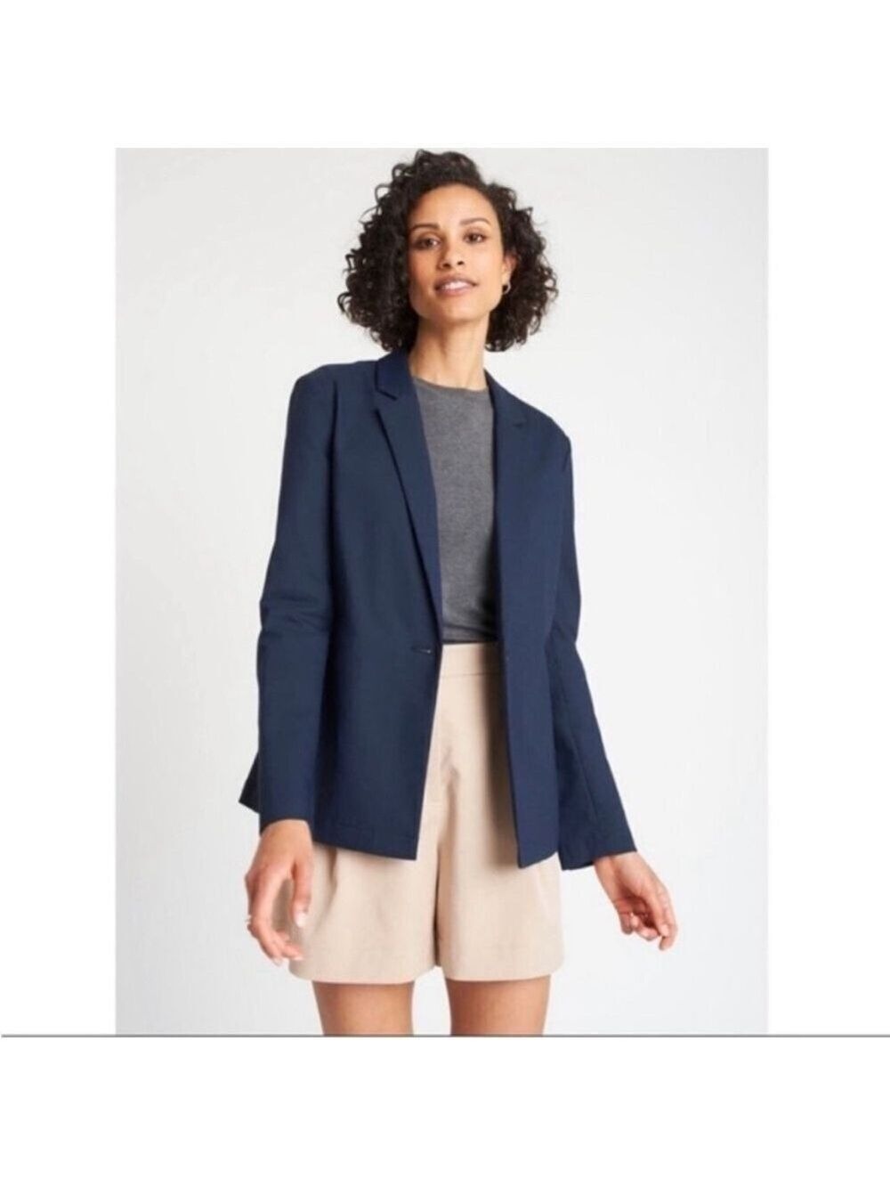 Kit And Ace Ride Blazer Navy Blue Blazer Size XS